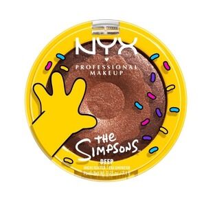 NYX The Simpsons Donut Highlighter Unisex 0.25oz Glazed Over Deep SDH02 NWT